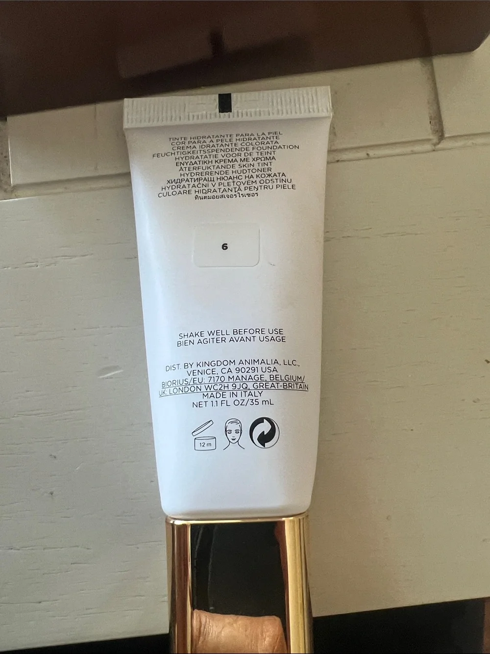 Hourglass shade used